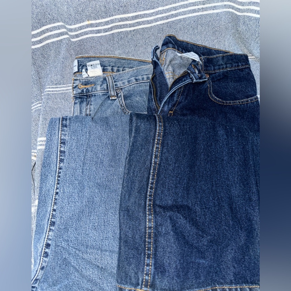 2 Pairs of Jean Bundle size 9 Calvin Klein and Jordache 9/10 lot of 2